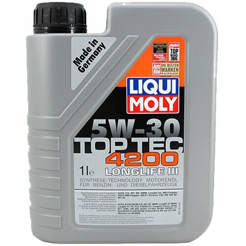 Масло моторное LIQUI MOLY Top Tec 4200 5W-30 1л