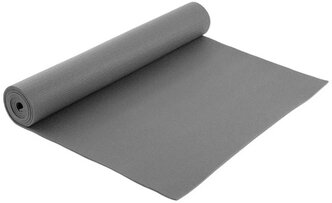 Коврик для йоги Sangh Yoga mat, 173х61х0.4 см серый однотонный