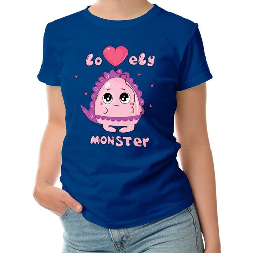 фото Футболка roly, размер l, синий