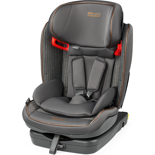 Автокресло группа 1/2/3 (9-36 кг) Peg-Perego Viaggio 1-2-3 Via Isofix, fiat 500