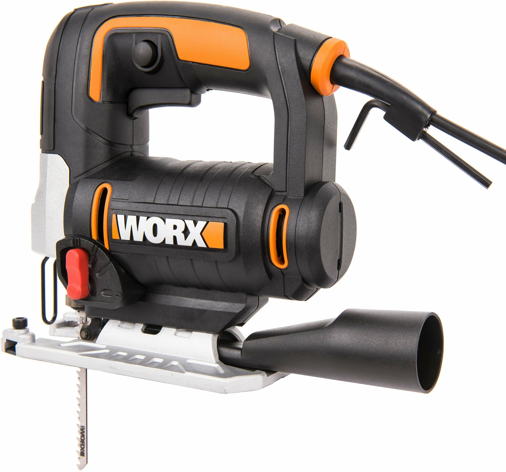 Электролобзик Worx WX478, 650 Вт черный - фотография № 7