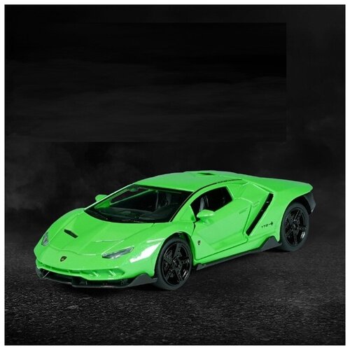 Игрушечная Машинка Ламба Lamborghini Сentenario зеленая 16 см (1:32) игрушка спецтехника машинка 1 16 пожарная с лестницей инерционная со звуковыми и световыми эффектами 32 5x12x abtoys [c 00492]