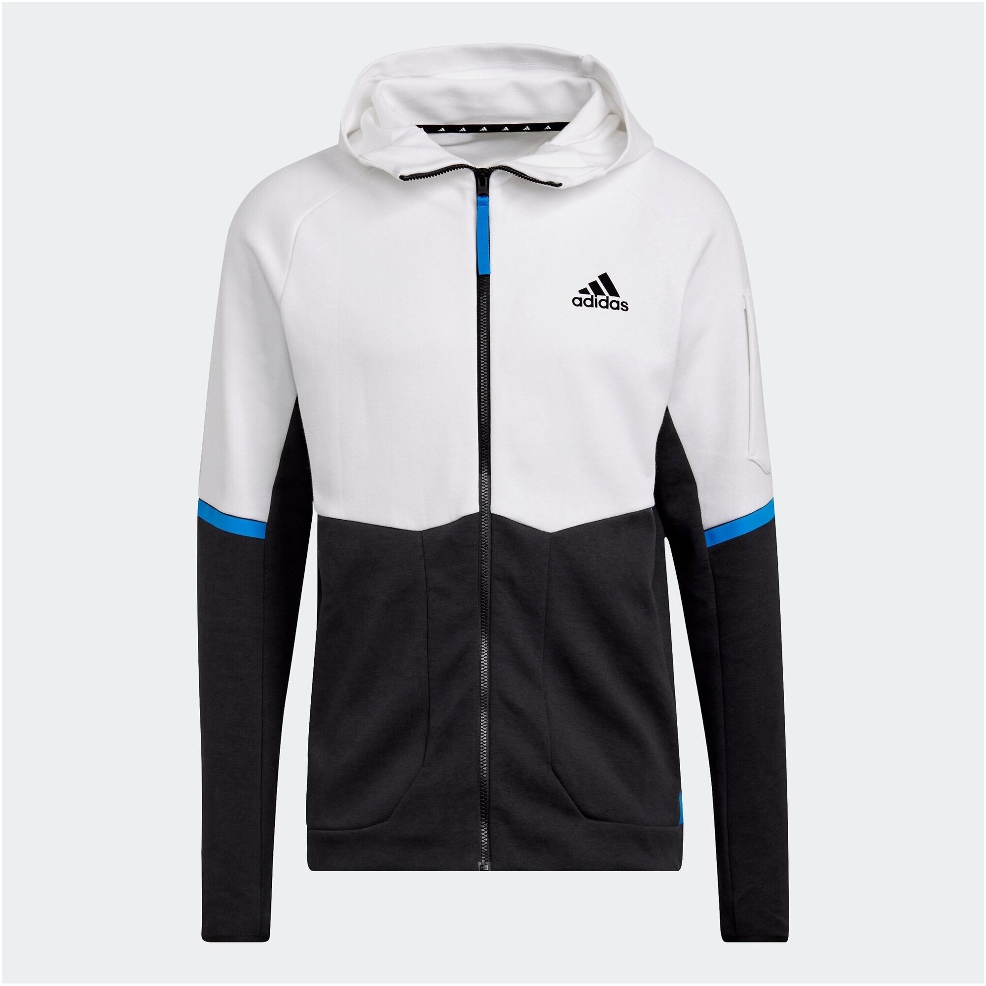 Толстовка спортивная adidas Designed for Gameday, размер 2XL Tall, , белый — фото 1