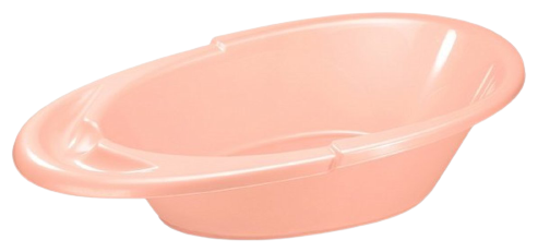 Ванночка детская Пластишка, 940 x 540 x 270 мм, светло-розовая