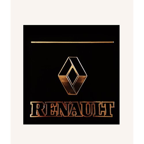 Брызговики 40*60, RENAULT с логотипом