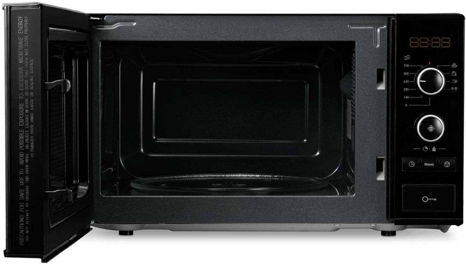 Микроволновая Печь Hyundai HYM-D3032 20л. 700Вт черный - фотография № 11