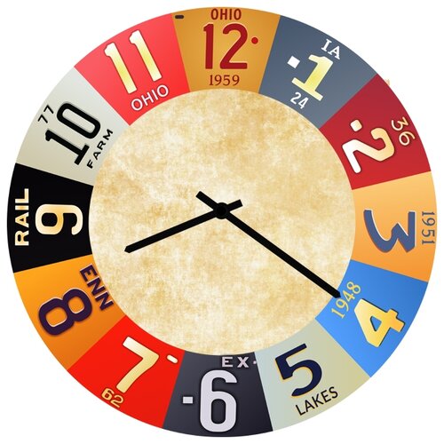 фото Настенные часы svs 4002949