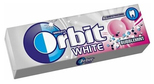 Жевательная резинка ORBIT Bubblemint, 13,6г, 30 шт. - фотография № 2