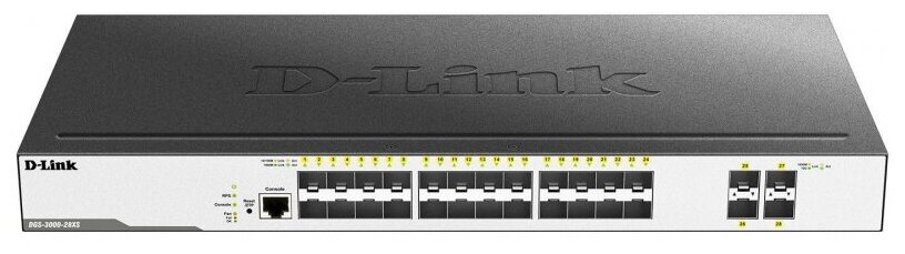 Коммутатор D-Link Switch DGS-3000-28XS/B1A