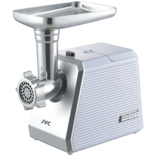 Мясорубка jvc JK-MG127 электрическая 2500 Вт реверс 2 решётки белый 609000₽