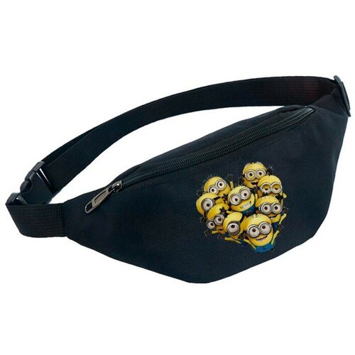 фото Сумка поясная noname, черный