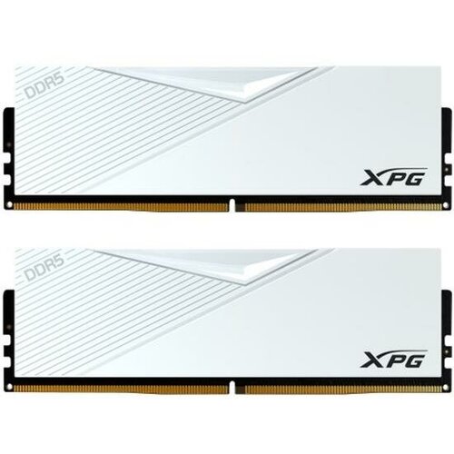 ADATA Модуль памяти ADATA 16GB 2 x 8Gb DDR5 UDIMM XPG LANCER 5200 MHz CL38-38-38 125V Белый Радиатор 722400₽