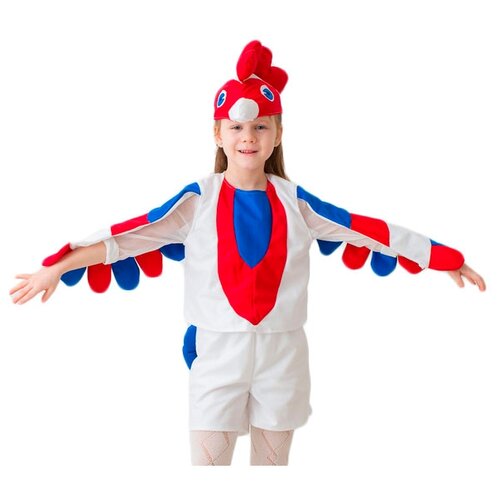 фото Карнавальный костюм петушок, 3-5 лет, бока 1106-бока