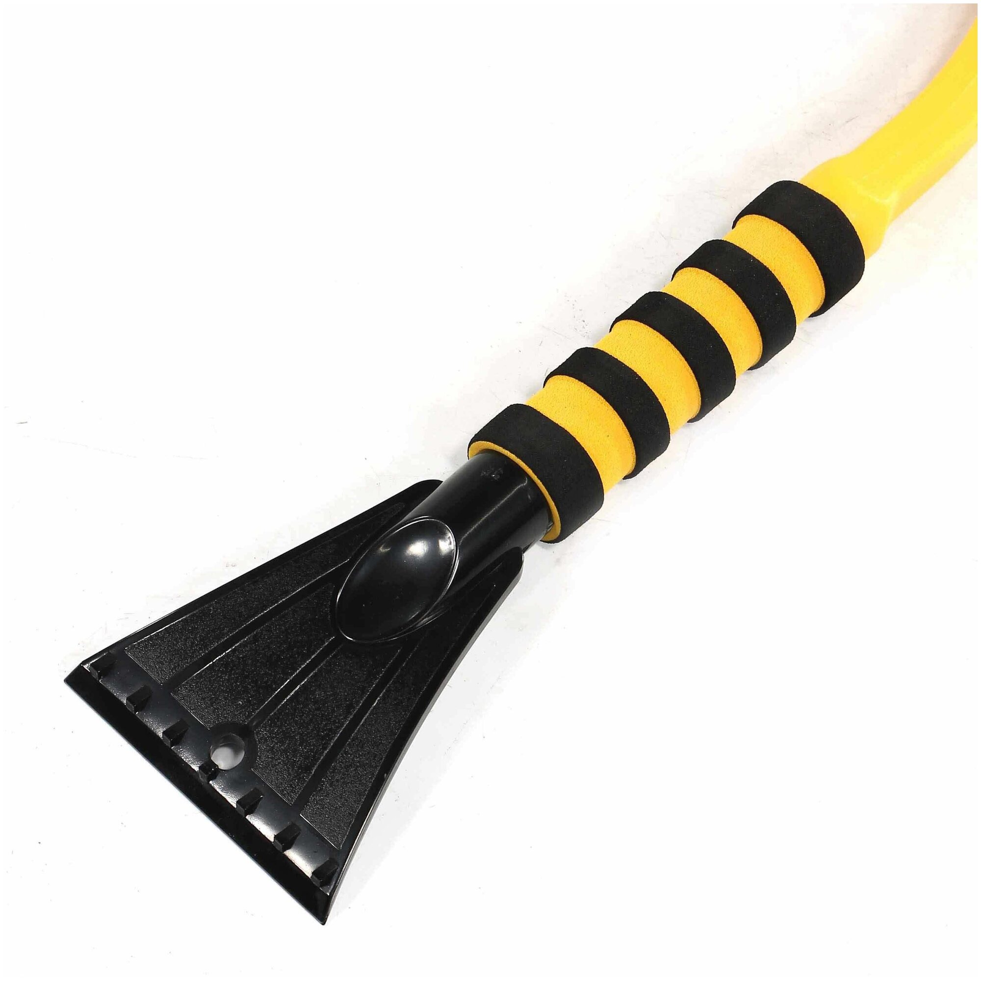 Щетка для снега со скребком Vettler VE SB-6 мягкая ручка желтый 60
