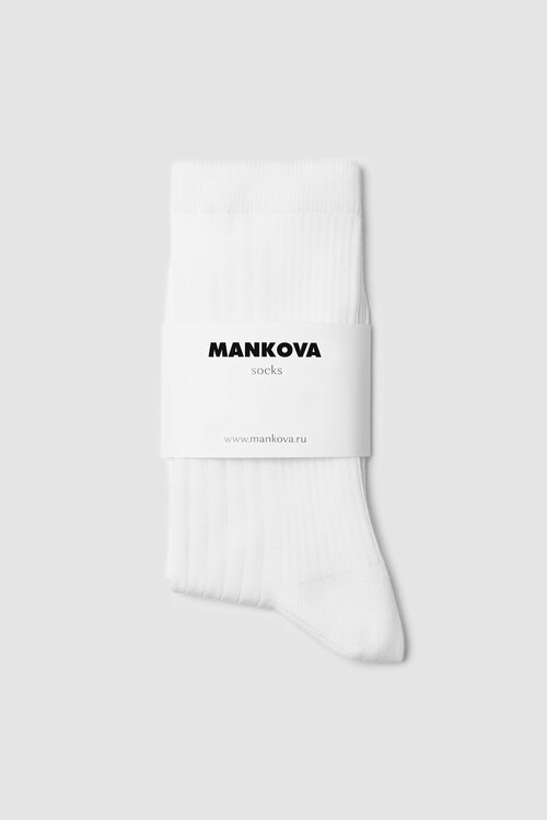 Носки Mankova, размер 36-38, белый