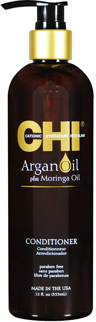 CHI Argan Oil plus Moringa Oil кондиционер для сухих и поврежденных волос, 739 мл