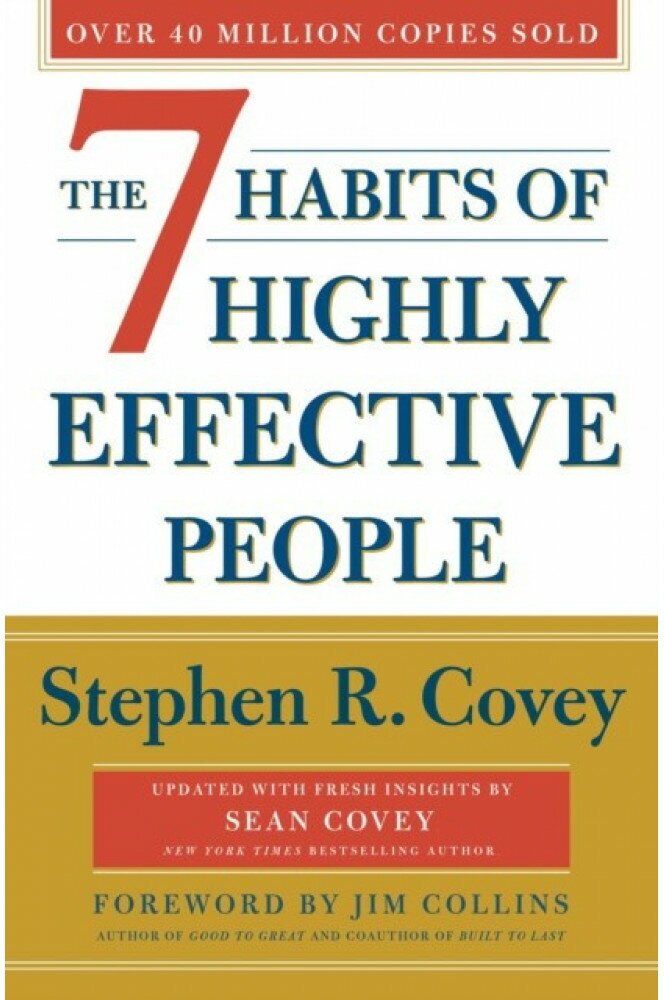 The 7 Habits of Highly Effective People. Stephen R. Covey