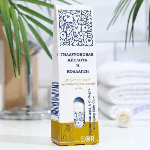 Гиалуроновая кислота и Коллаген для лица и шеи L'Or, 15 мл tete cosmeceutical hyaluronic acid collagen and elastin средство для лица гиалуроновая кислота с коллагеном и эластином 10 мл