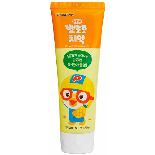 Детская зубная паста Iconix Pororo Toothpaste, 90г (ананас)