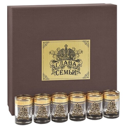 Набор стопок для водки Глава семьи