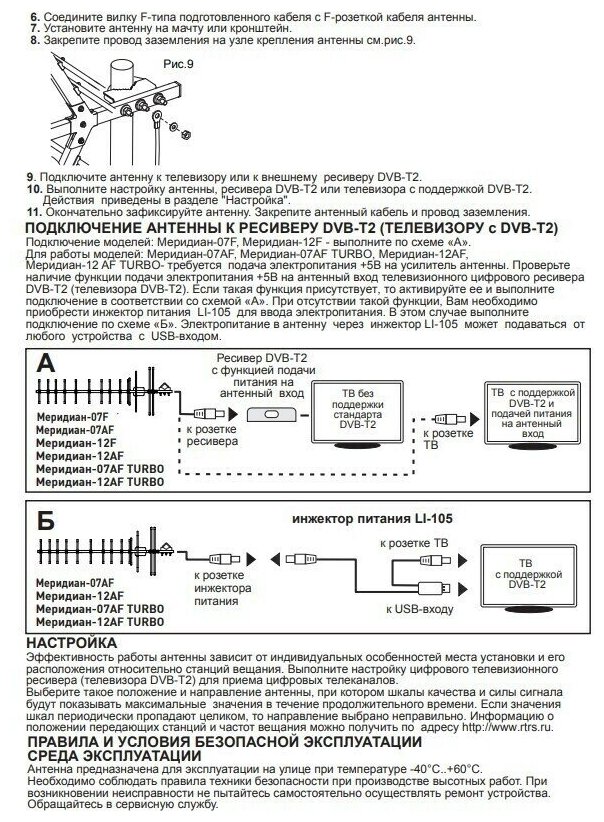 Антенна Locus Меридиан-12AF Turbo L 025.12 DF T - фото №8