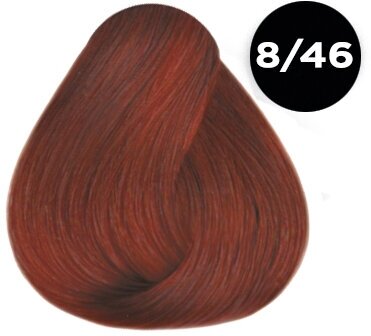 Краска для волос Ollin Professional Performance Крем-краска перманентная 60мл, Цвет 8-46 Светло-русый медно-красный