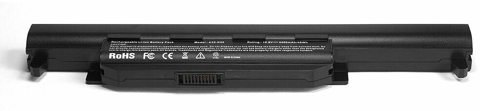 Аккумулятор для ноутбука Asus K45, K55, K75, A45, A55, A75, A95 Series. 10.8V 4400mAh PN: A32-K55, A33-K55, A41-K55