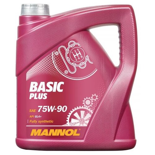 Масло трансмиссионное Mannol Basic Plus 75W-90, 75W-90, 1 л