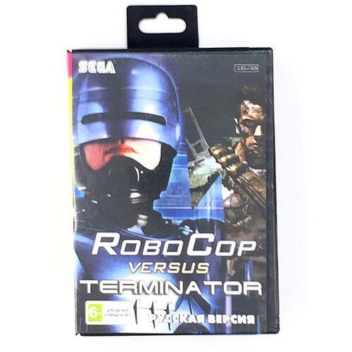 Картридж Игра Sega Robocop Versus Terminator