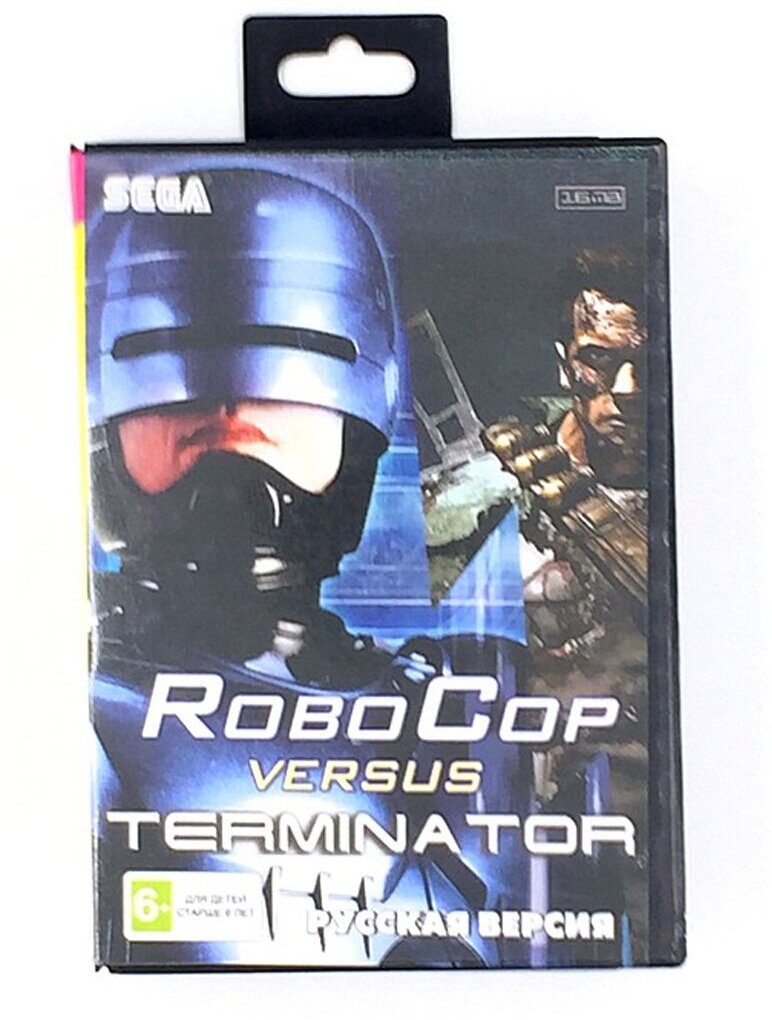 Картридж Игра Sega Robocop Versus Terminator