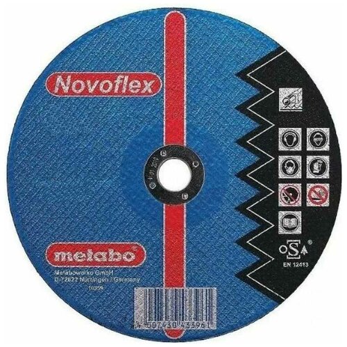 Круг обдирочный по стали Novoflex SP 125x6,0х22.2 мм Metabo 617024000