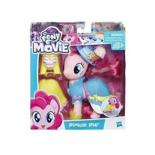 My Little Pony Пинки Пай с двумя нарядами ,15см пони фильм пазл 160эл фигурка с магнитиком пинки пай 03427