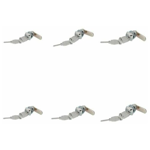 Замок почтовыйщитовой прямой ригель 6шт в комплекте 670₽