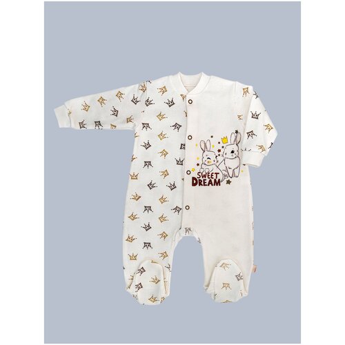 фото Комбинезон микс/ экрю 62 р. маленький принц