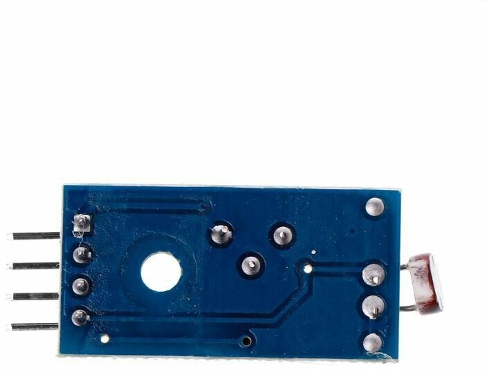 Модуль аналогового датчика света (освещенности) GSMIN ML1 пороговый для Адруино (Синий)