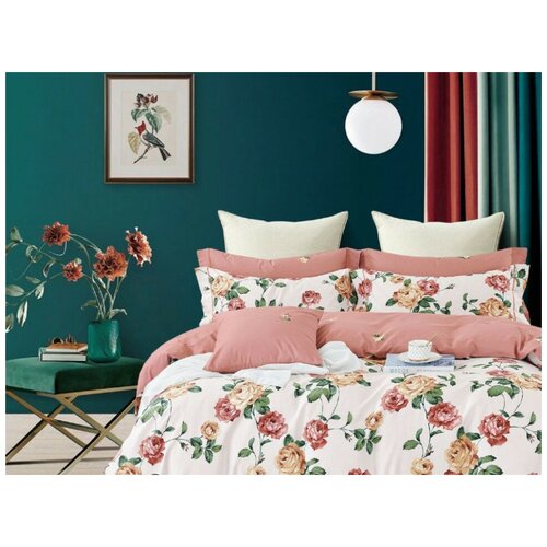 Постельное белье Asabella 1902-6 евро печатный сатин