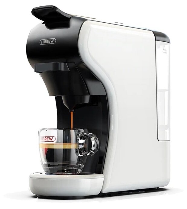 Капсульная кофемашина, Hibrew (ST-504)H1A Белый совместимый Капсулы Nespresso /Капсулы Dolce Gusto/Капсулы Starbucks/Свежемолотый кофе