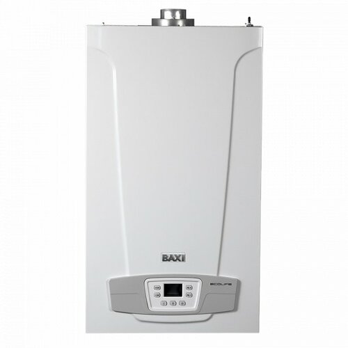 Котел газовый BAXI ECO Life 31F настен, 31 кВт, двухконтурный, с закрыт. кам. сгор. (без дымохода) вентилятор в сборе eco life 31 kw baxi baxi вентилятор в сборе eco life 31 kw baxi 7733818