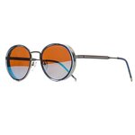 Солнцезащитные очки женские/Оправа круглая/Поляризация/Ультрафиолетовый фильтр UV400/Подарок/BF3088P/006 - изображение