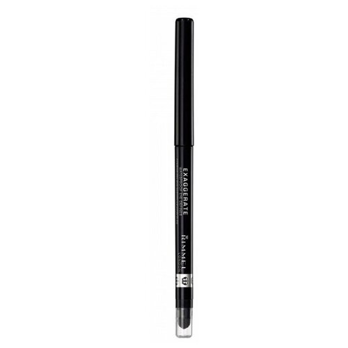 фото Rimmel Автоматический карандаш для глаз Exaggerate Waterproof Eye Definer, оттенок 262 Blackest Black