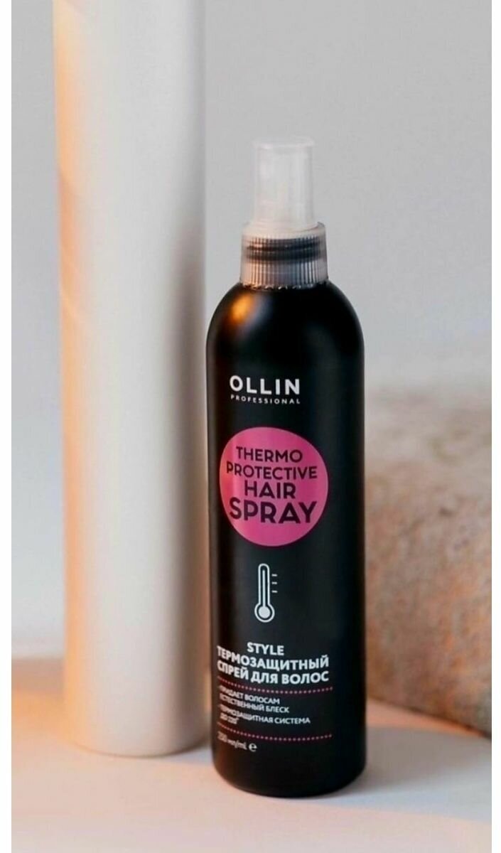 Ollin Professional Термозащитный спрей для волос, 250 мл (Ollin Professional, ) - фото №5
