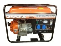 Бензиновый/газовый генератор Magnus БГ6500ЕУ - фотография № 1
