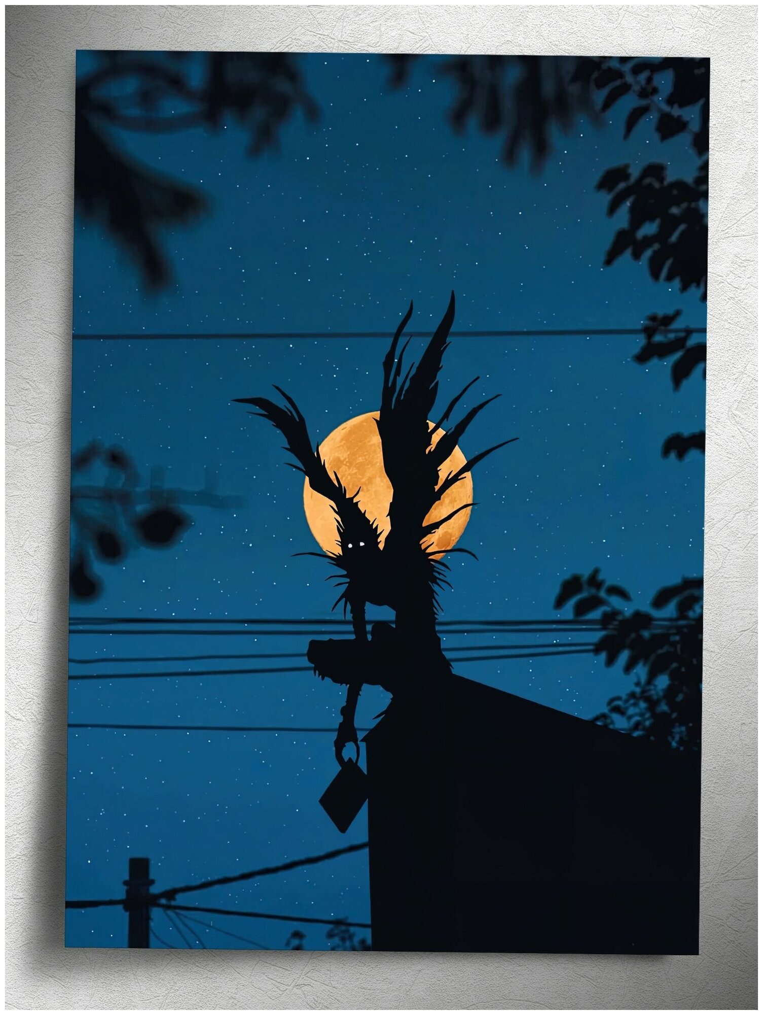 Постер Аниме: Рюк (Тетрадь Смерти, Death Note), на А5
