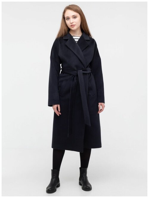 Пальто-халат  Wolfstore демисезонное, оверсайз, удлиненное, размер S, серый