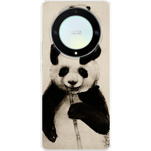 Силиконовый чехол на Honor X9A / Хонор Х9А Семейство панды силиконовый чехол на honor play хонор плэй семейство панды