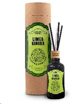 Ароматизатор бытовой 50 мл Luxury Aroma Lime&ginger (аромат лайма лемонграсса имбиря мускатного ореха)