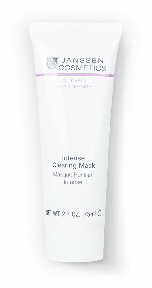 Janssen Cosmetics Intense Clearing Mask Интенсивно очищающая маска, 75 г, 75 мл