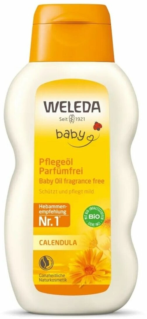 Масло Weleda с календулой для младенцев с нежным ароматом, 200 мл - фото №10