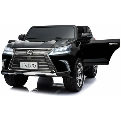 внедорожники и джипы dake детский электромобиль lexus lx570 4wd mp4 dk lx570 white mp4 Dake Детский электромобиль Lexus LX570 4WD MP3 - DK-LX570-BLACK-PAINT