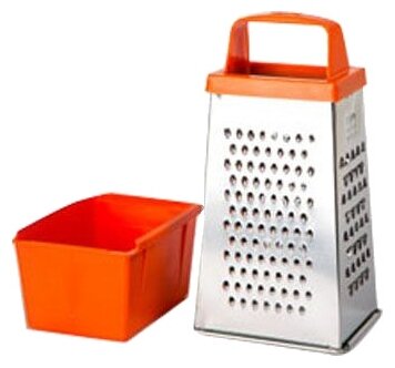 фото Терка четырехгранная с контейнером К01.002.07 Кварц